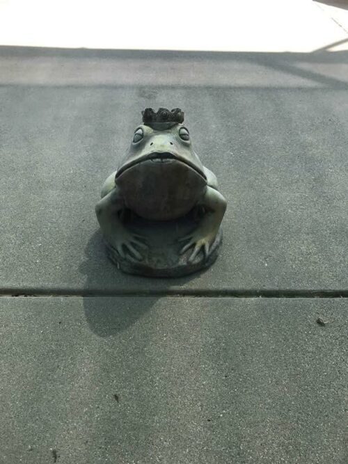 Frog Statue 2