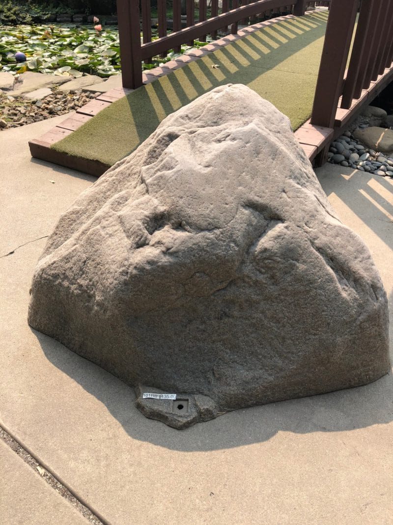 Large Fake Rock Boulder PLYMOUTH made-to-order Local Atlanta Pickup Only 
