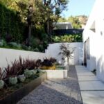 Retaining wall for fire safety by Sutherland Landscape